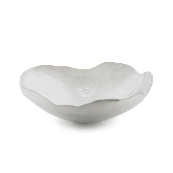 silver poppy bowl