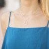 silver oyster pendant