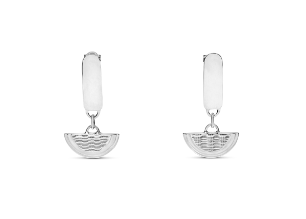 rialto split drop earrings art deco jewelry