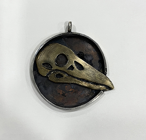 silver pendant 